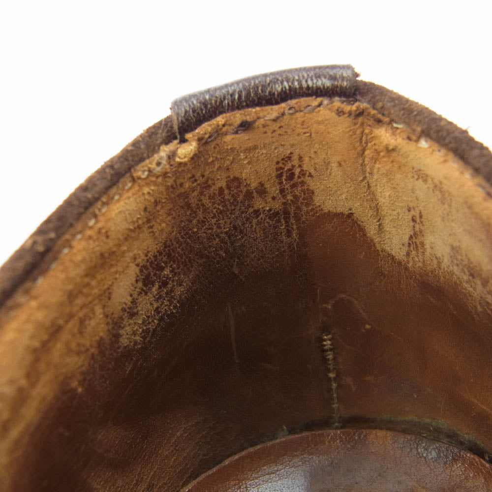 CHURCH'S チャーチ × YANAGIYA ヤナギヤ CONSUL コンサル ストレートチップ スエード レザーシューズ ブラウン系 7【中古】