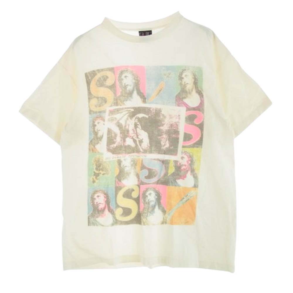 SAINT MICHAEL セントマイケル 24SS SM-YS8-0000-012 TEE RIBON SAINT 