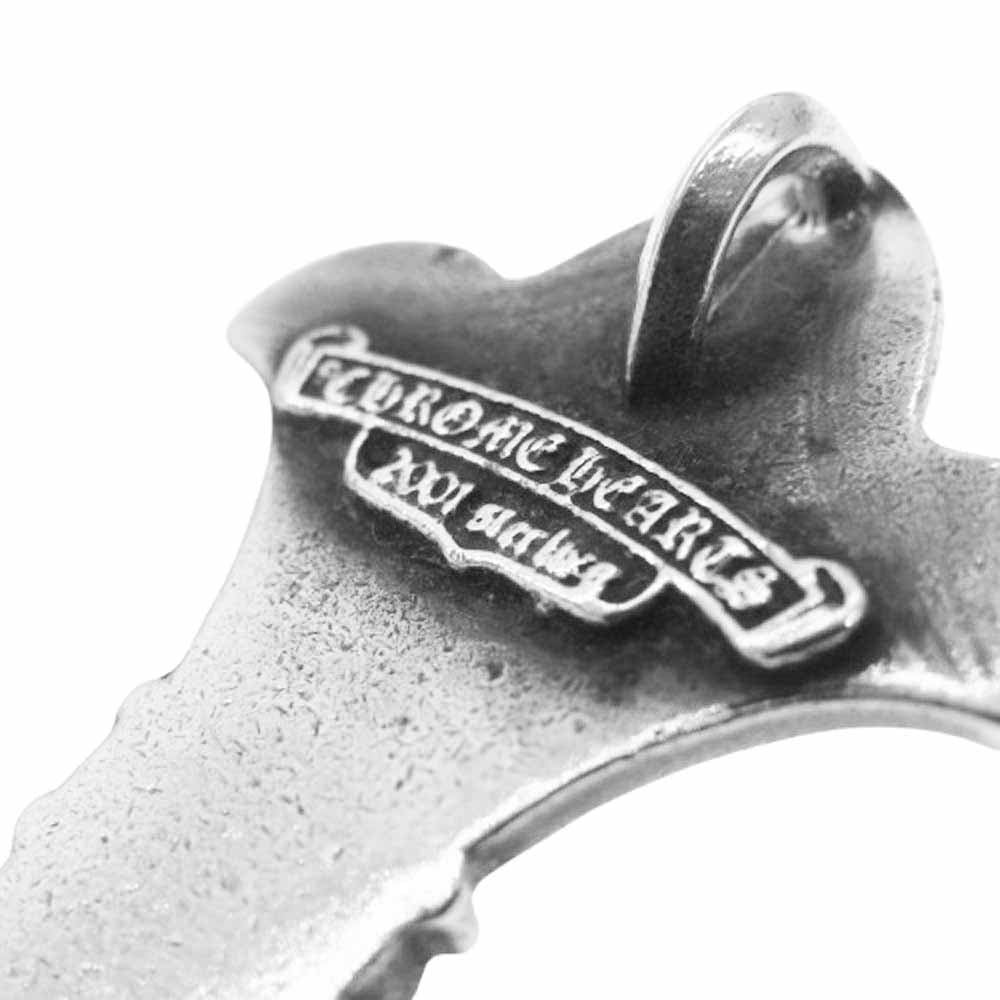 CHROME HEARTS クロムハーツ(原本無) CH FLEUR XSM オールド CHフレア XS ペンダントトップ シルバー系【中古】