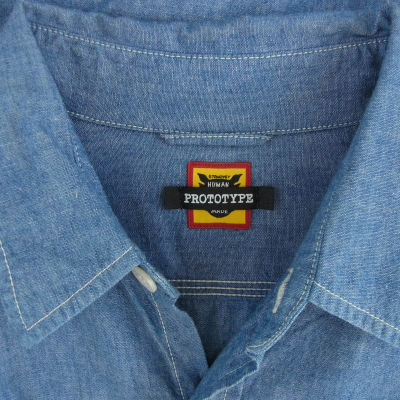 HUMAN MADE ヒューマンメイド 24SS CHAMBRAY WORK SHIRT シャンブレー