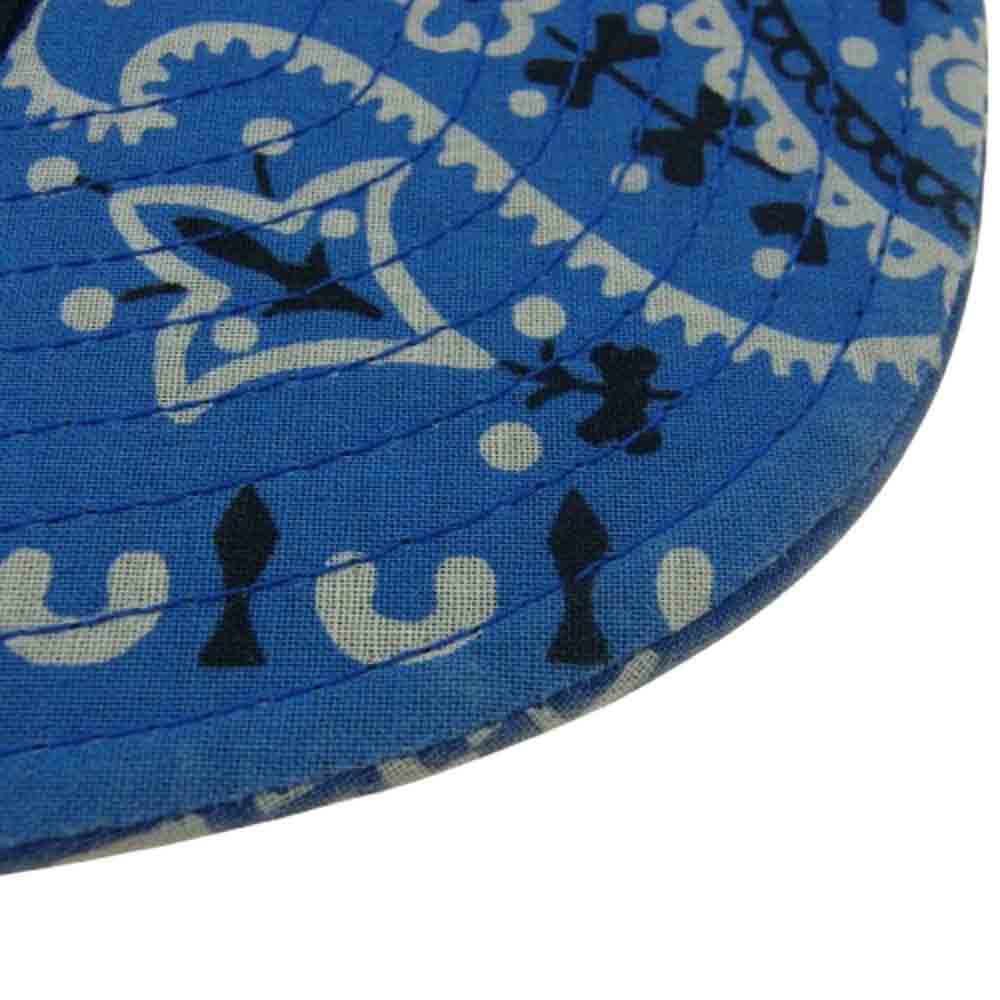 KAPITAL キャピタル K1907XH859 Smile Bandana Cap スマイル バンダナ キャップ ブルー系 F【中古】