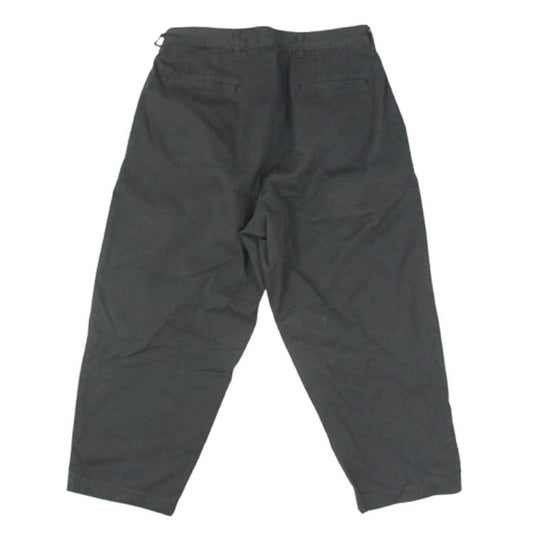 PORTER CLASSIC ポータークラシック PC-009-2469 DUKE ELLINGTON CHINOS 1タック ワイド デュークエリントン チノパンツ グレー系 S【中古】