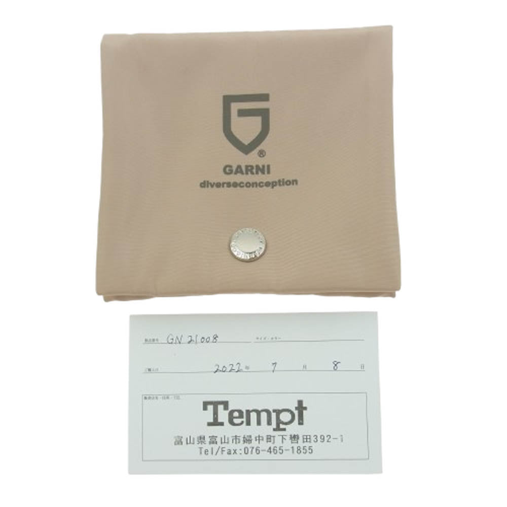 GARNI ガルニ ロゴトップ シルバー ネックレス シルバー系【中古】