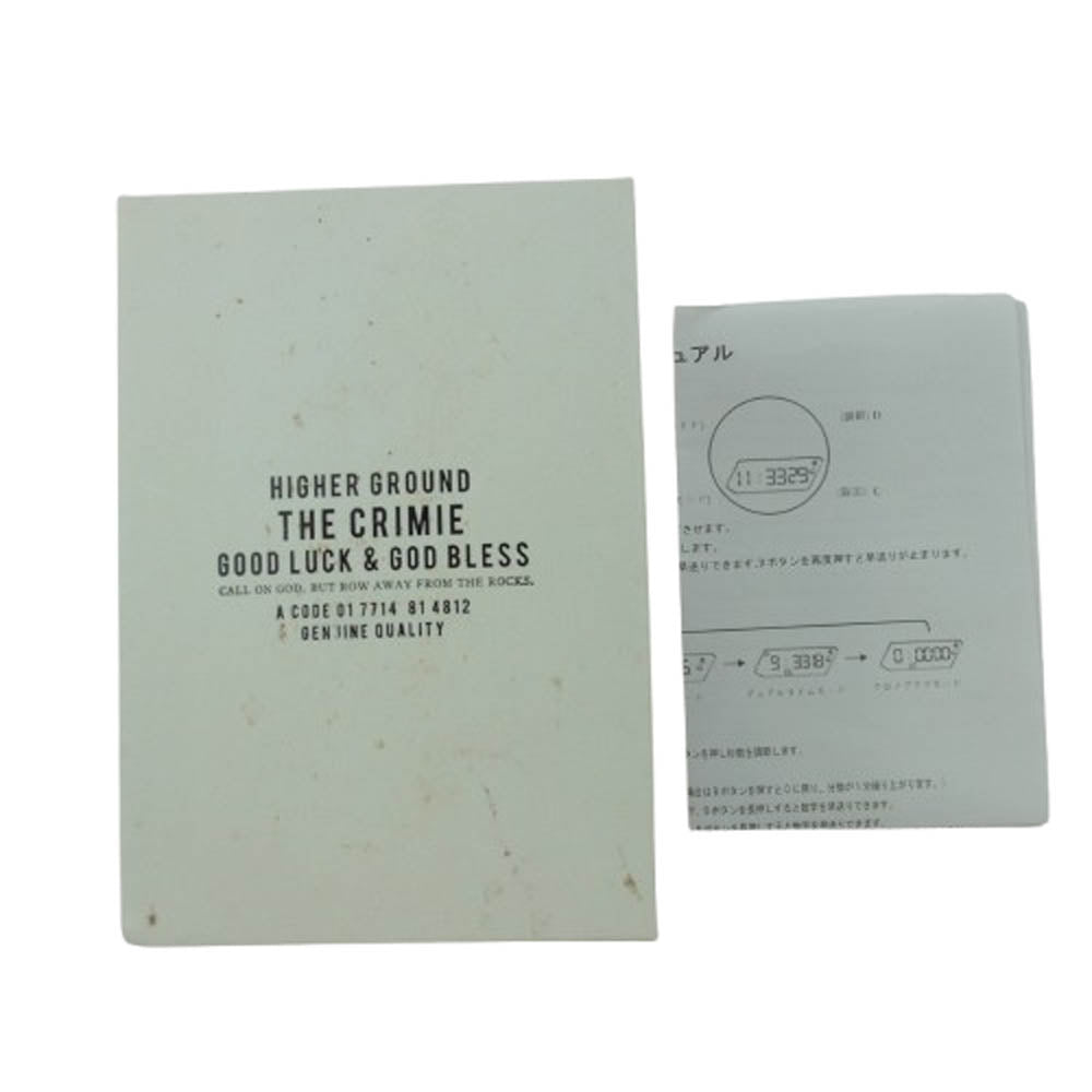 CRIMIE クライミー THE MULTI DEGITAL WATCH マルチデジタル ウォッチ アナログデジタル 腕時計 ブラック系【中古】