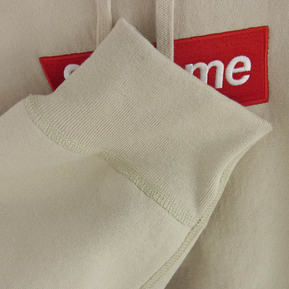 Supreme シュプリーム 24AW Box Logo Hooded Sweatshirt Stone ボックスロゴ パーカー ベージュ系 XL【極上美品】【中古】