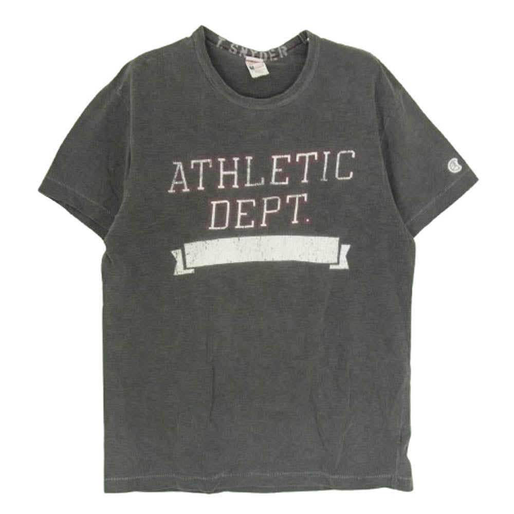 Champion チャンピオン TODD SNYDER ATHLETICトッド・スナイダー カナダ製 ランタグ 復刻 半袖 Tシャツ グレー