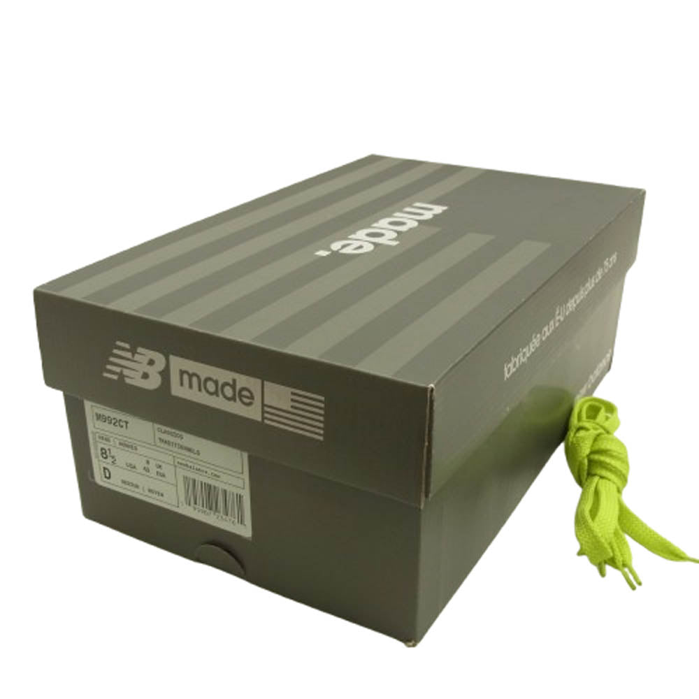 NEW BALANCE ニューバランス M992CT × Concepts Low Hanging Fruit コンセプツ ローハンギングフルーツ スニーカー ブラウン系 26.5cm【中古】