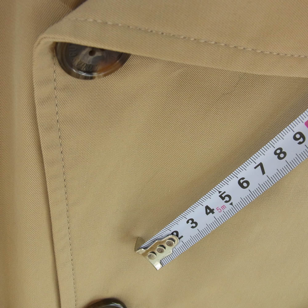 Aquascutum アクアスキュータム A9550008-83 83型 裏地チェック柄 トレンチコート ベージュ系 42【中古】