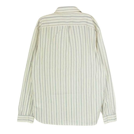 RRL ダブルアールエル 長袖 ストライプ シャツ オフホワイト系 S【中古】