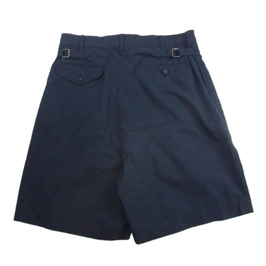 A.PRESSE アプレッセ 23SS 23SAP-04-04H High Density Weather Cloth Shorts ハイ デンシティ ウェザークロス ショーツ ショートパンツ ネイビー系 2【中古】