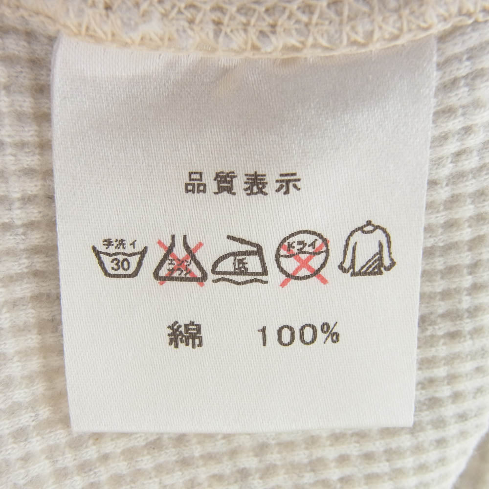 JELADO ジェラード サーマル ヘンリーネック 半袖 Tシャツ グレー系 36【中古】