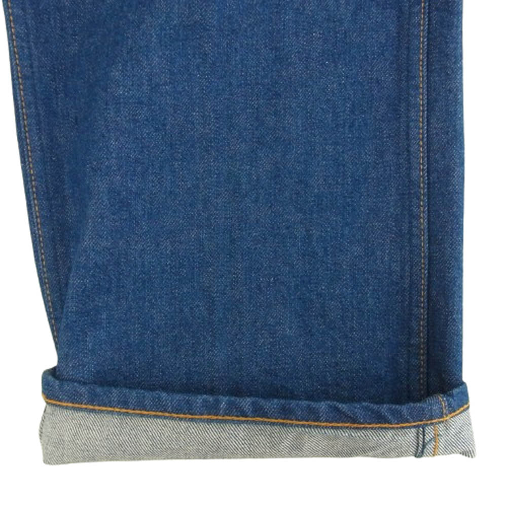 ウエストオーバーオールズ 22SSPT807 807F DENIM デニム パンツ W32 インディゴブルー系 32【新古品】【未使用】【中古】