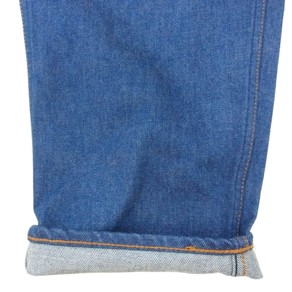 ウエストオーバーオールズ WOAPT801A 801S DENIM デニム パンツ インディゴ インディゴブルー系 32【新古品】【未使用】【中古】