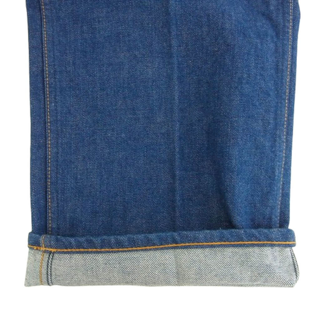 ウエストオーバーオールズ 22SSPT807 807F DENIM デニム パンツ W34 インディゴブルー系 34【新古品】【未使用】【中古】