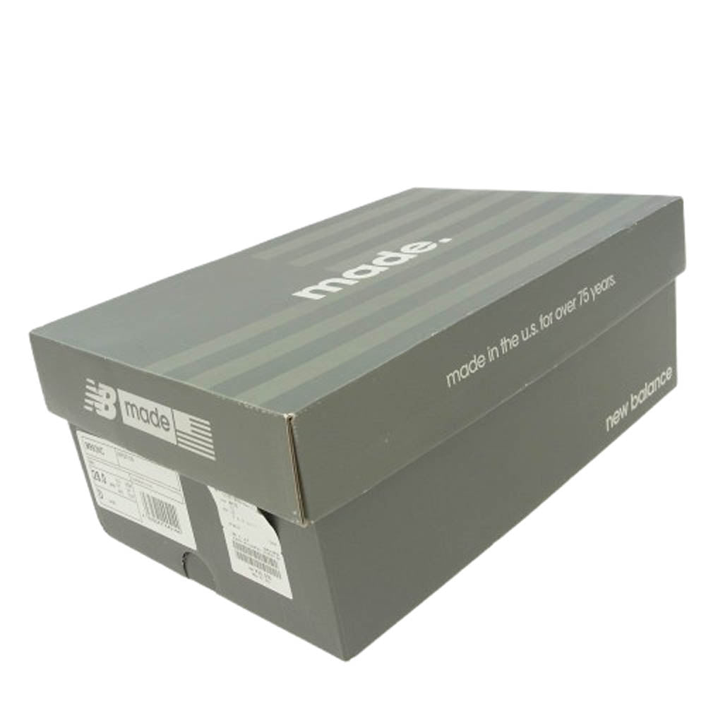 NEW BALANCE ニューバランス M992NC USA製 992 White スエード メッシュ ローカット スニーカー ホワイト系 28cm【中古】