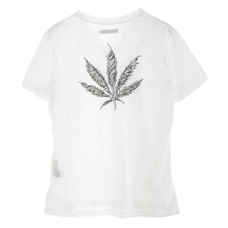 1piu1uguale3×lucien pellat-finet/リーフTシャツ