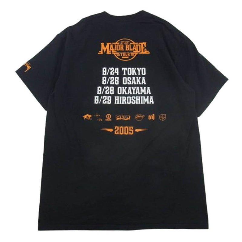 STUSSY Tシャツ L MAJOR BLADE TOUR ステューシー STUSSY Tシャツ L MAJOR BLADE TOUR ステューシー