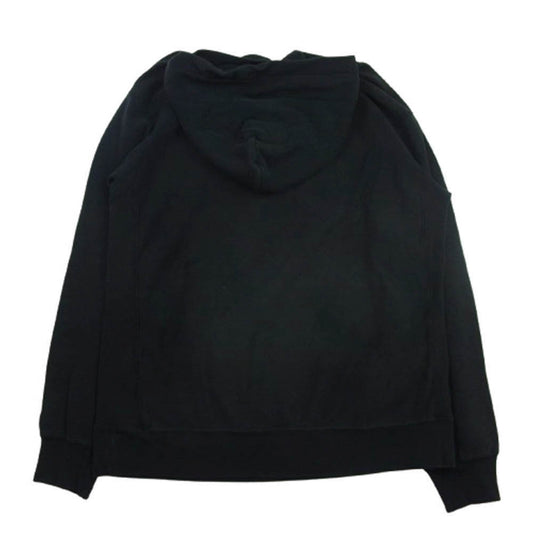 A BATHING APE アベイシングエイプ 初期タグ アーチロゴ ロゴ プリント スウェット プルオーバー パーカー ブラック系 L【中古】