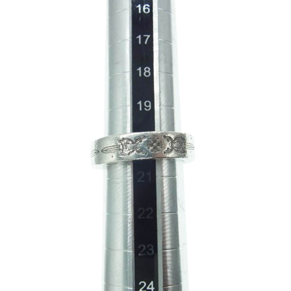 CHROME HEARTS クロムハーツ(原本無) 6mm SPACER DAGGER 6mm スペーサーダガー リング シルバー系 20号【中古】