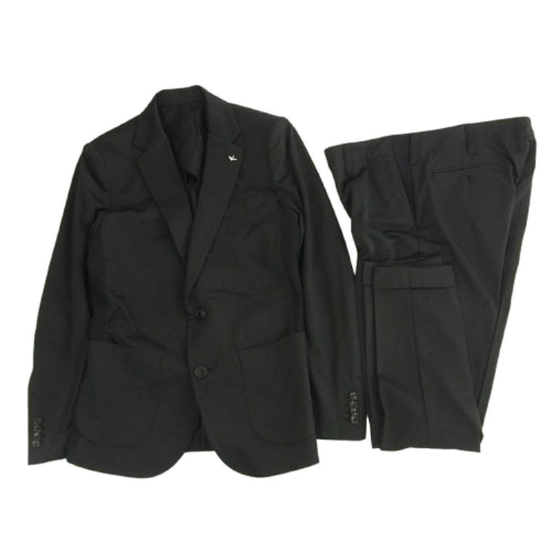 SALE セール セットアップ 1PIU1UGUALE3 RELAX ダメージデニムジャケット&パンツセット ウノピゥウノウグァーレトレ リラックス