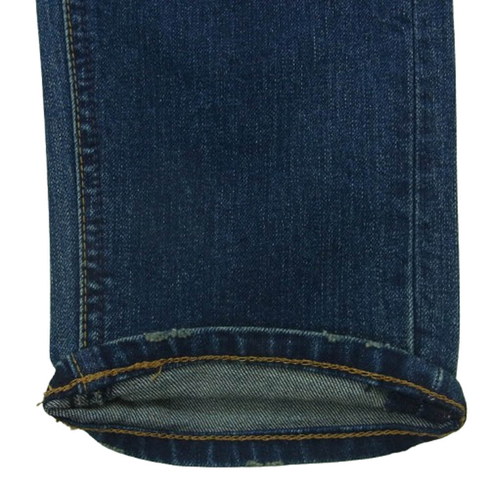 AKM エイケイエム WS0072 Wrangler ラングラー デニム パンツ 中国製 インディゴブルー系 M【中古】
