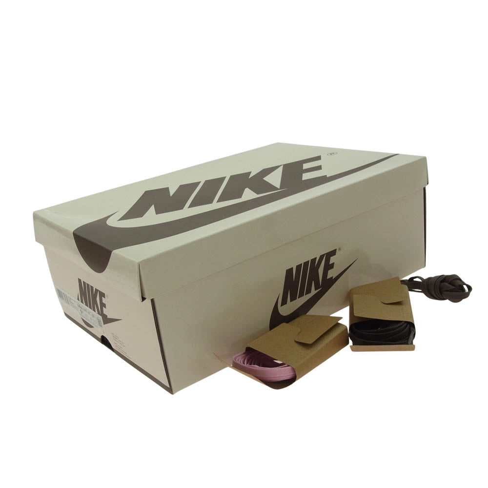NIKE ナイキ DM7866-202 Travis Scott トラヴィススコット Air Jordan 1 Low OG SP エアジョーダン1 ロー ベルベットブラウン アンド ダークモカ ローカット スニーカー ダークブラウン系 27.5cm【極上美品】【中古】
