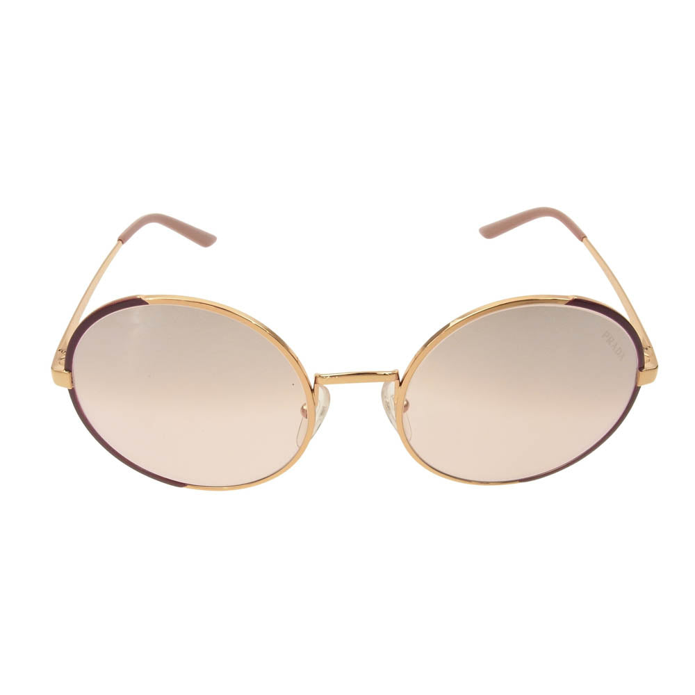 PRADA プラダ SPR59X 04E-3B0 ラウンド サングラス 57□22 140【中古
