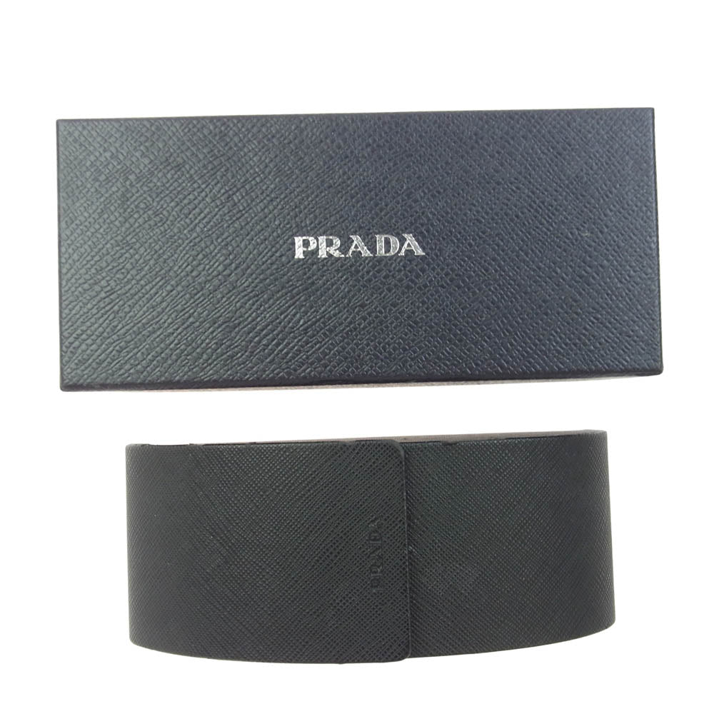 PRADA プラダ SPR59X 04E-3B0 ラウンド サングラス 57□22 140【中古】