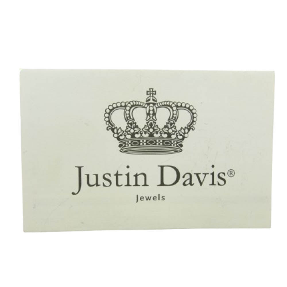 Justin Davis ジャスティンデイビス SEJ566 購入証明書付属 コウモリモチーフ スター ピアス ブラック系 シルバー系【中古】