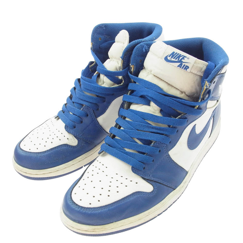 NIKE ナイキ 555088-127 Air Jordan 1 Retro High Storm Blue エア