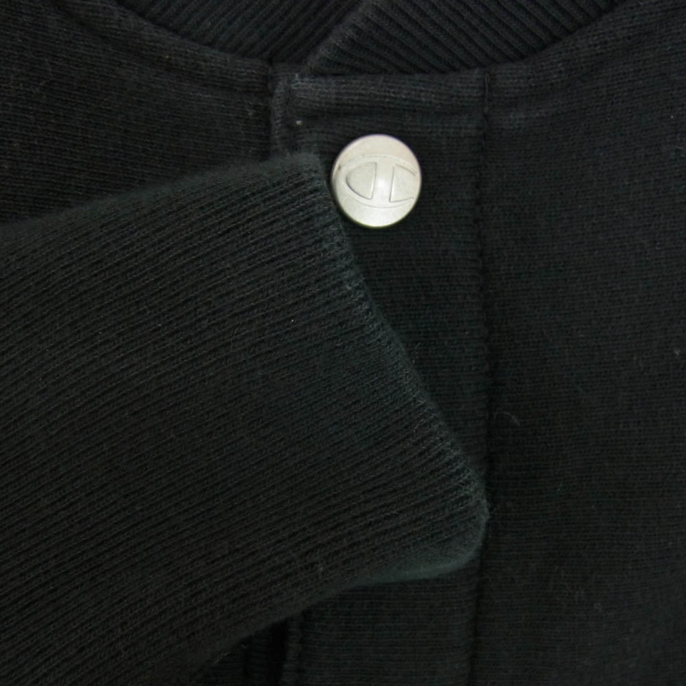 Champion チャンピオン 24AW C8-A035 × BEAMS ビームス × MIN-NANO ミンナノ スウェット カーディガン ブルゾン ブラック系 M【中古】
