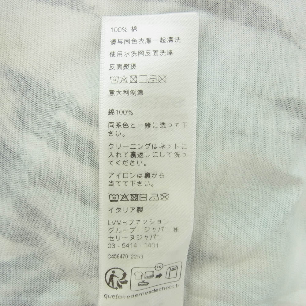 CELINE セリーヌ 23SS 2X59G649V LOOSE TIE DYE T SHIRT ジャージールーズ 半袖 Tシャツ マルチカラー系 XXL【中古】