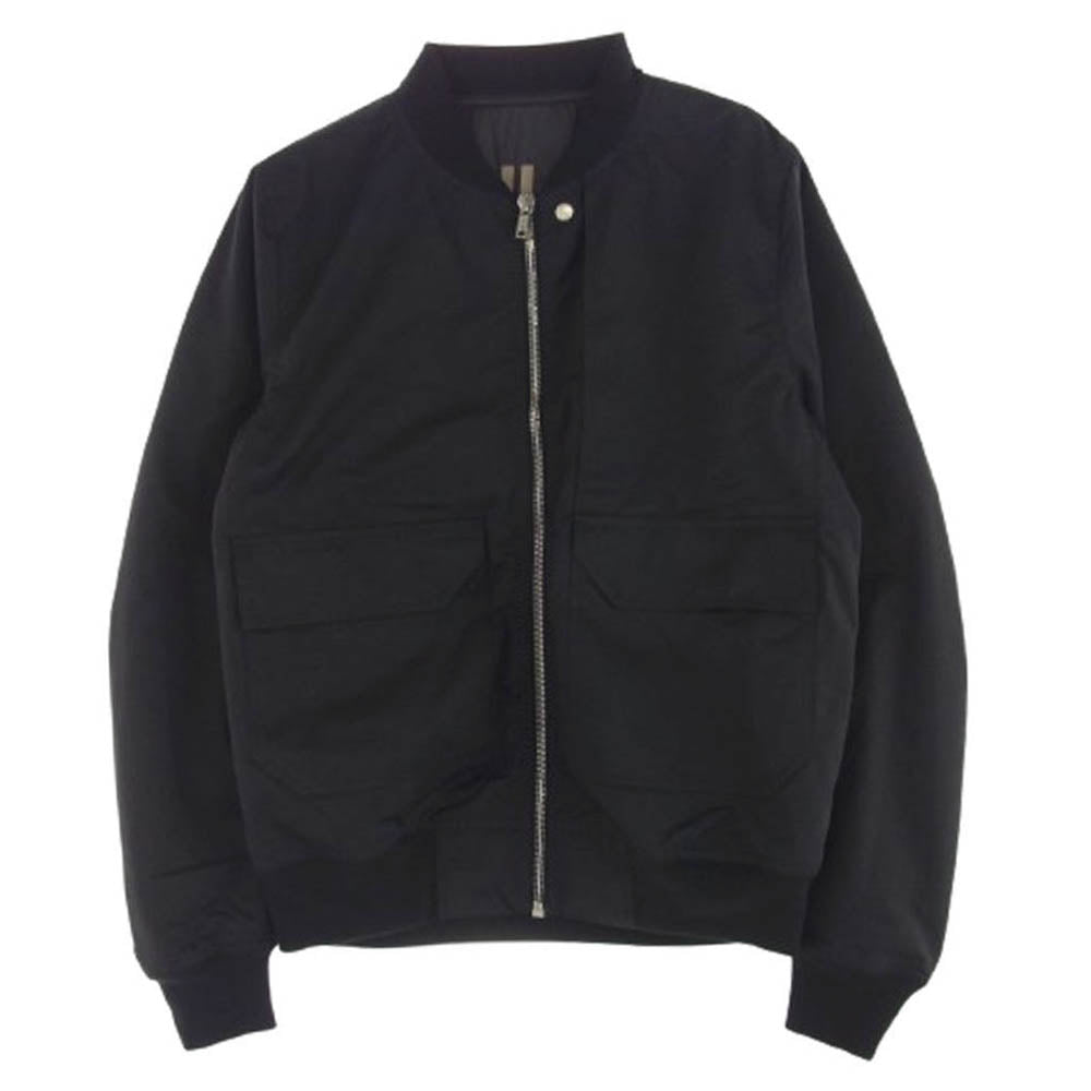 Rick Owens リックオウエンス DU01C6774-MU DRKSHDW Lido Flight Jacket フライト ジャケット ブラック系 L【中古】 Rick Owens リックオウエンス DU01C6774-MU DRKSHDW Lido Flight