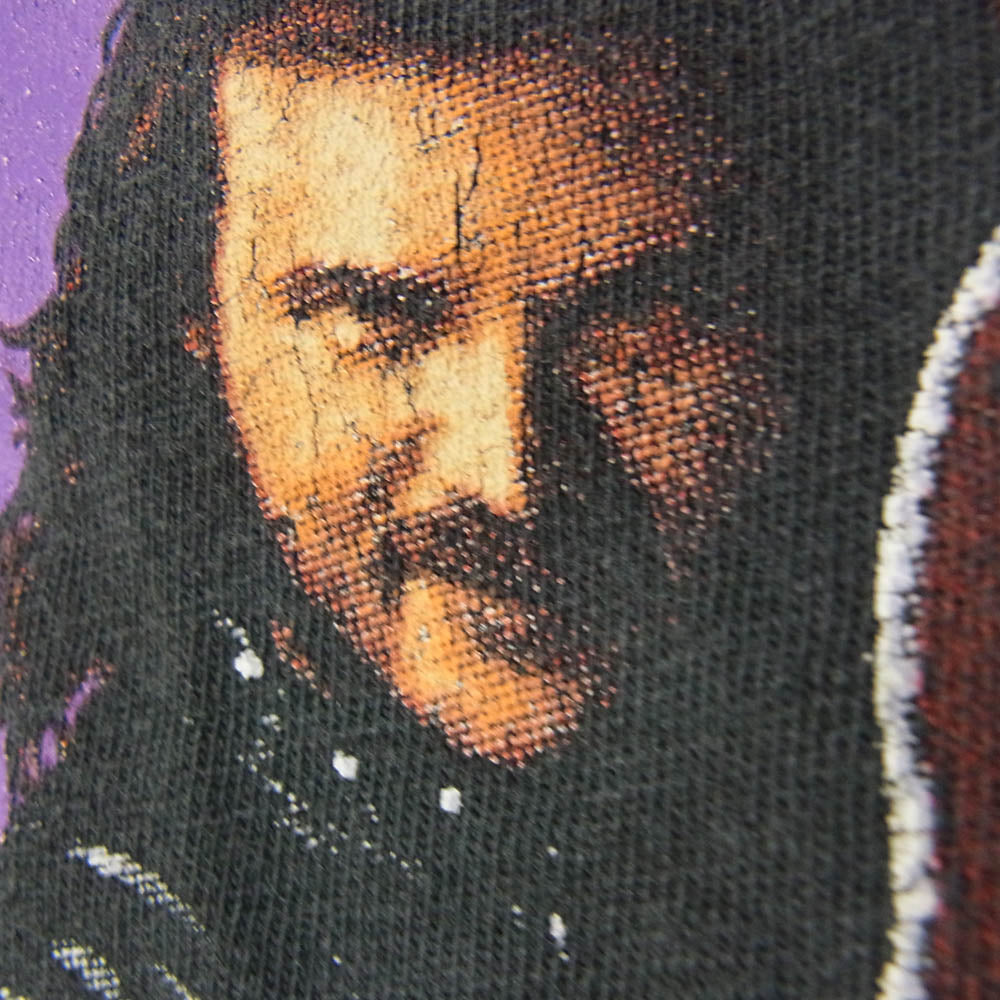 ヴィンテージ 90's Travis Tritt プリント Tシャツ バンドT 半袖カットソー ブラック系 XL【中古】