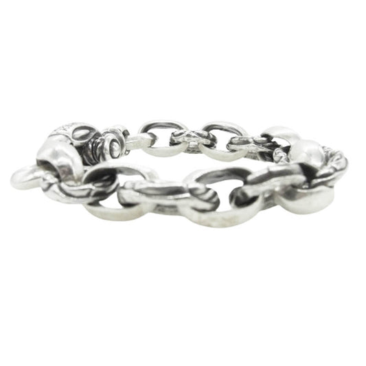 LONE ONES ロンワンズ LEONARD KAMHOUT レナードカムホート 刻印 メイティングフライト コレクション ヘロン ブレスレット シルバー系【中古】