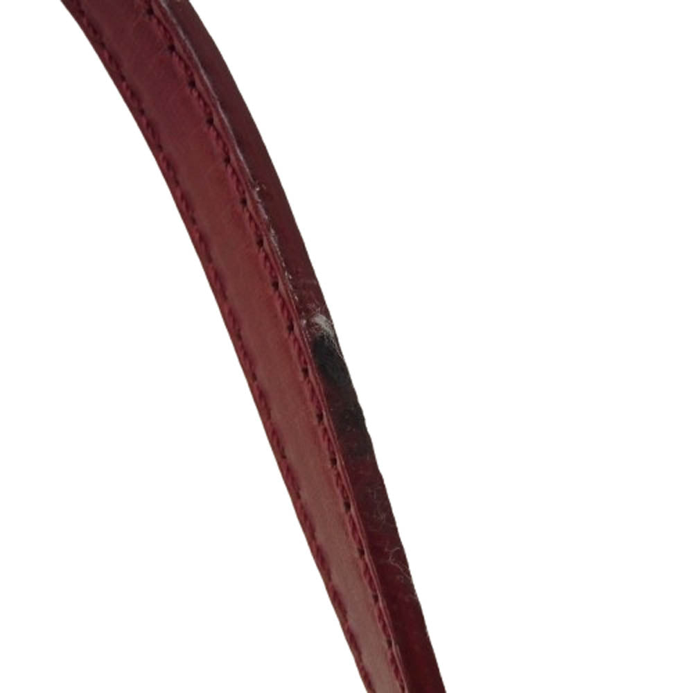 Emporio Armani エンポリオ・アルマーニ レザー ハンド バッグ レッド系【中古】