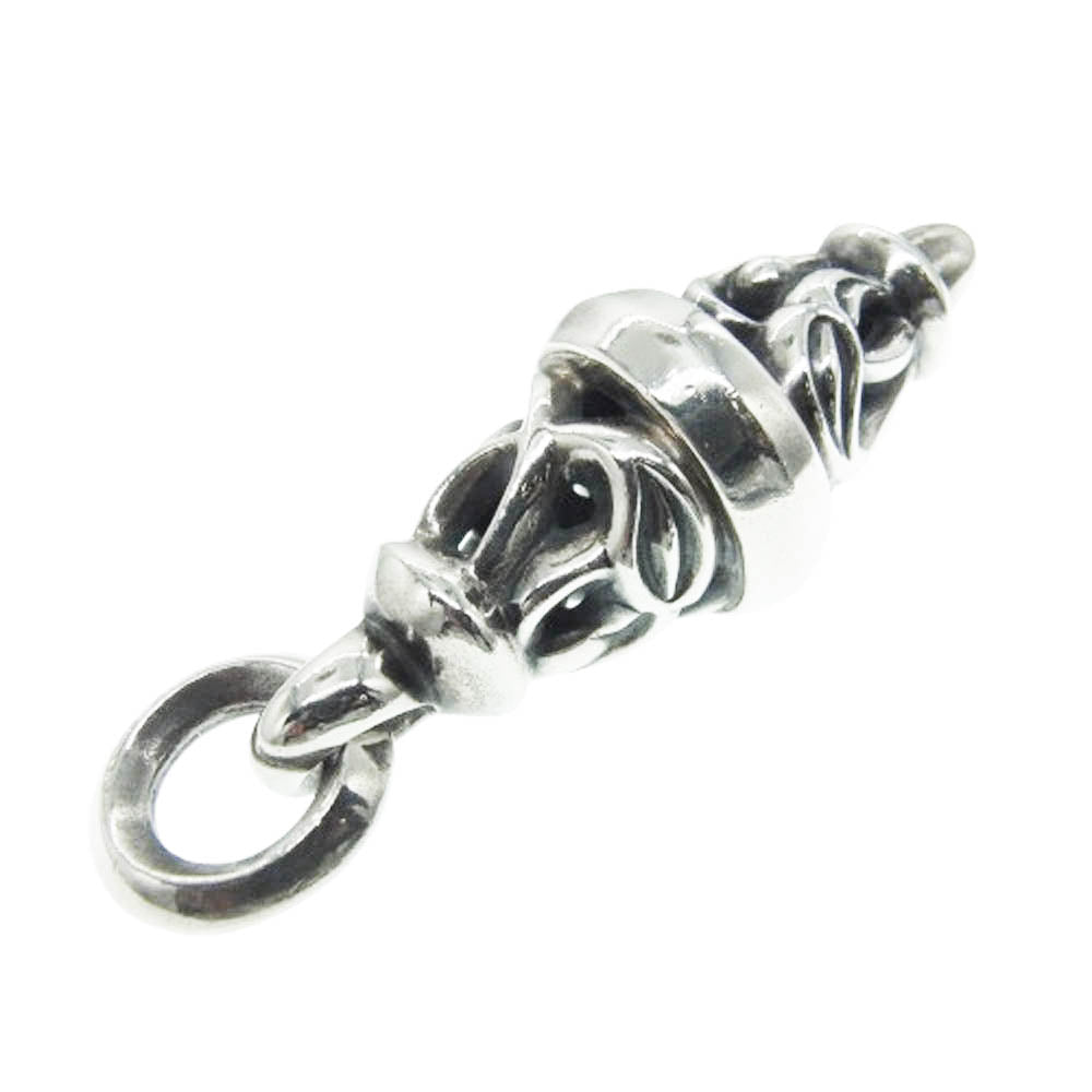 LONE ONES ロンワンズ LeoNard KaMhout レナードカムホート刻印 CRANE BEAD クレーンビード ペンダント シルバー系【中古】