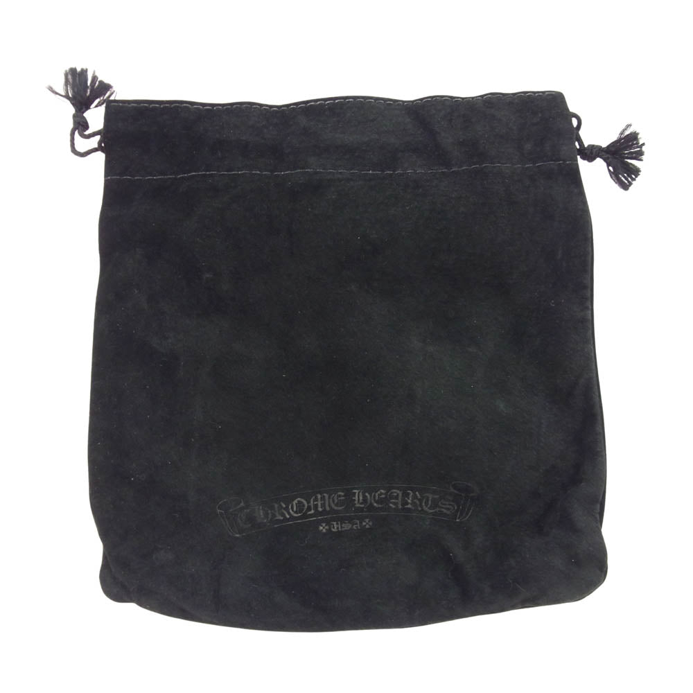 CHROME HEARTS クロムハーツ(原本無) BLT ROLLER 3PC 1.5 3ピース 32 ローラー レザー ベルト ブラック系 32【中古】