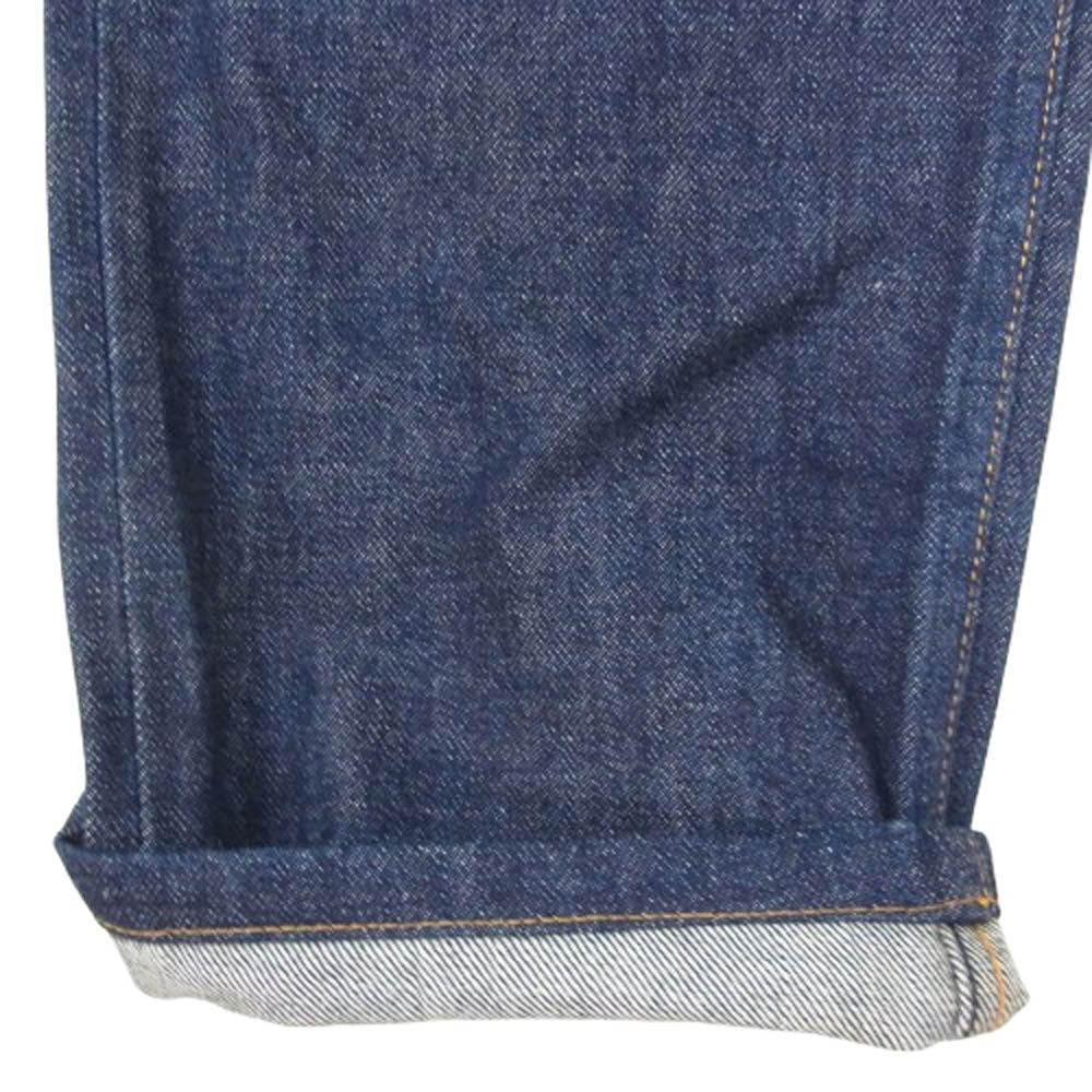 A.P.C. アーペーセー NEW STANDARD ボタンフライ ストレートデニムパンツ インディゴブルー系 32【中古】
