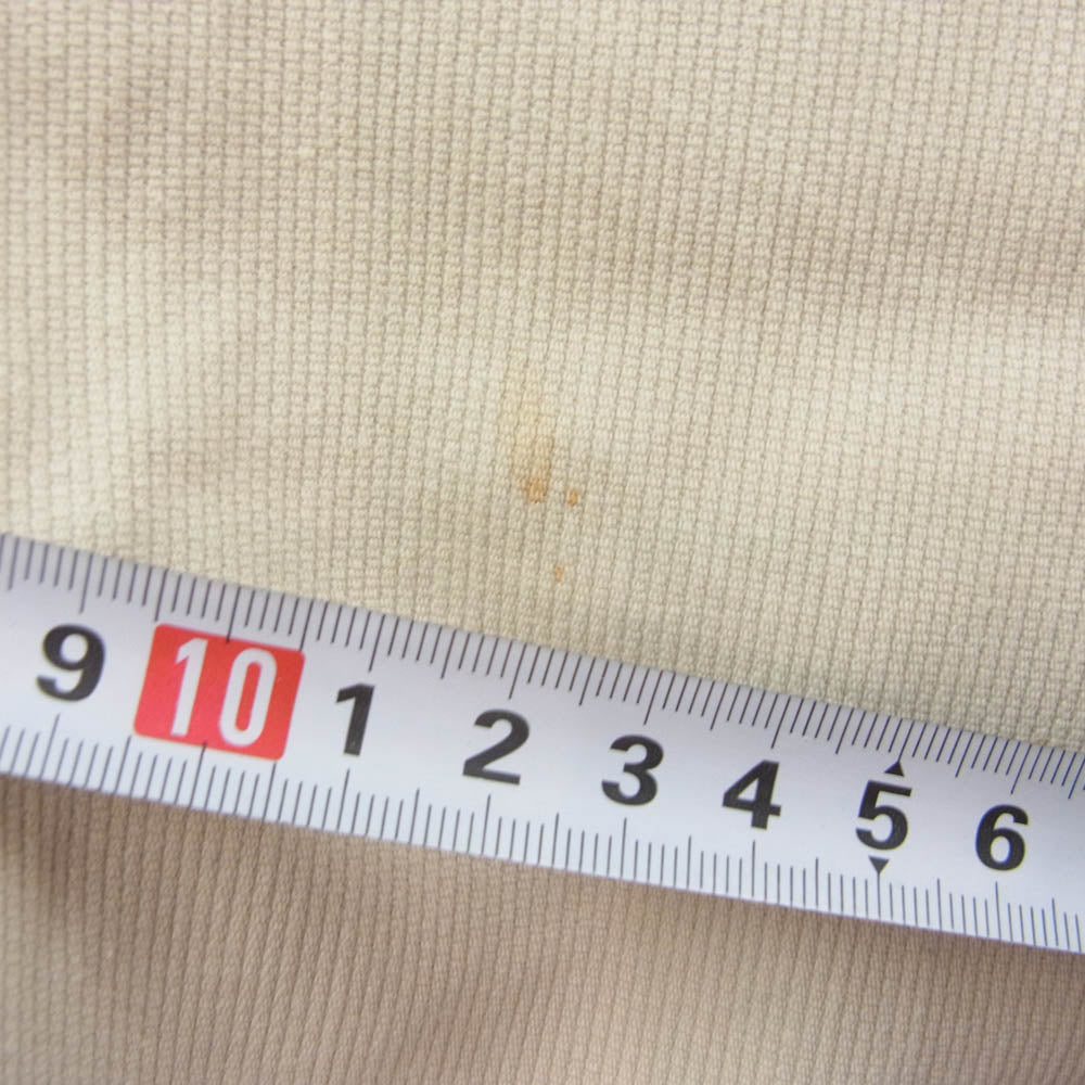 Levi's リーバイス Vintage 60s BIGE ボタン裏6刻印 42 TALAON 911B ピケパンツ オフホワイト系【中古】