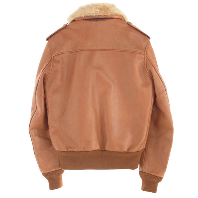 schott ショット 7010 BOA LEATHER JACKET G-1 ボア フライト レザー