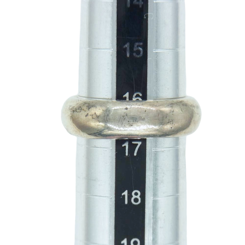 BILL WALL LEATHER ビルウォールレザー 加藤晴彦 HARUHIKO ハート パープルブルーストーン リング シルバー系 16.5号【中古】