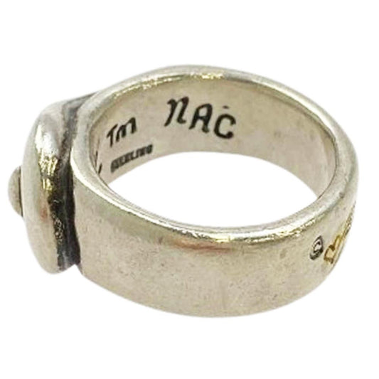 BILL WALL LEATHER ビルウォールレザー NAC Scrall ウェーブ リング シルバー系 21.5号【中古】