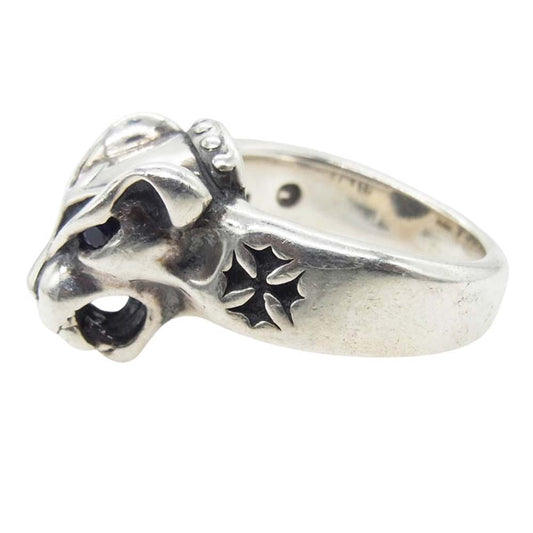 BILL WALL LEATHER ビルウォールレザー スモール パンサー リング w/ストーンアイ シルバー系 17号【中古】