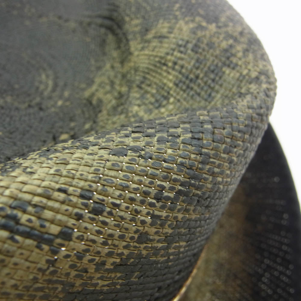 TENDERLOIN テンダーロイン PANAMA HAT パナマ ハット ブラック系 L【中古】