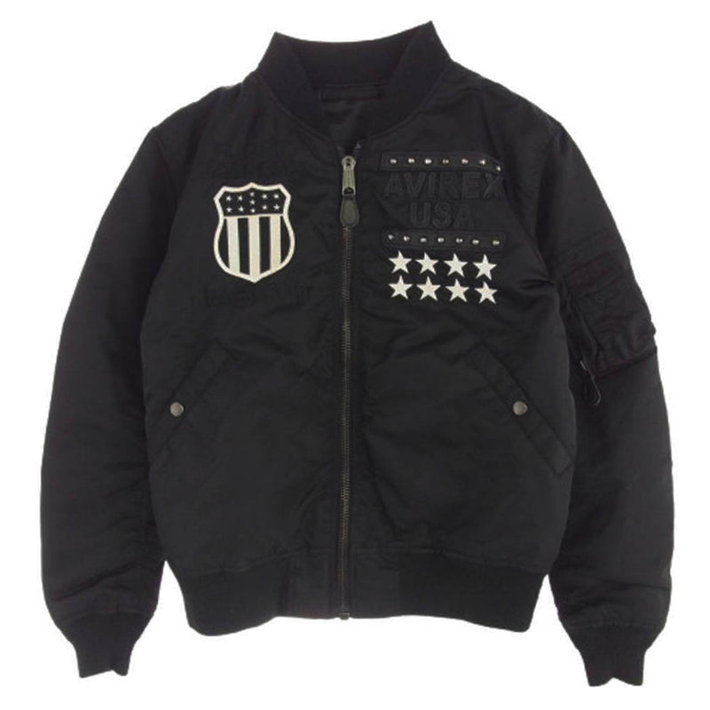 AVIREX MA-1 ブラックジャケット AVIREX MA-1 ジャケット ブラック ma－1 avirex」の人気商品