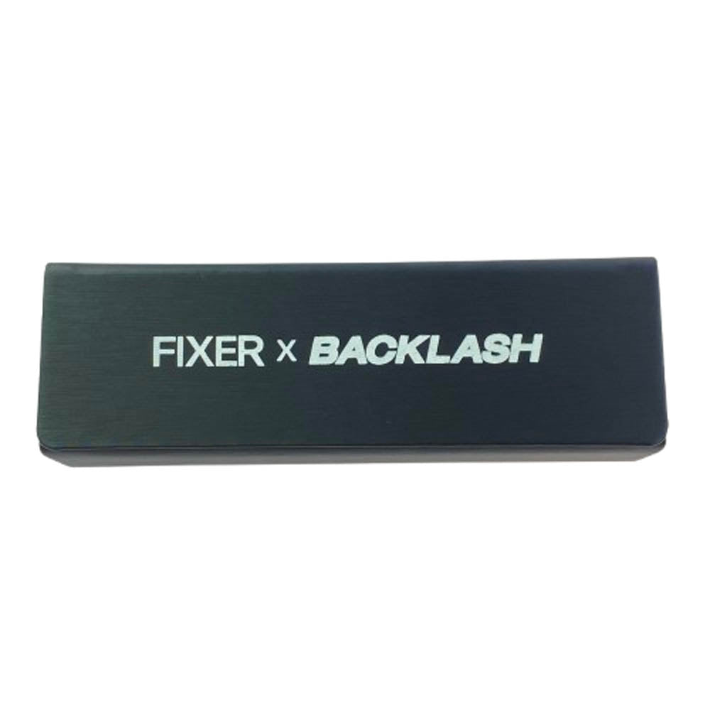 ISAMUKATAYAMA BACKLASH イサムカタヤマバックラッシュ × FIXER BLACKPANTHER フィクサー ブラックパンサー サングラス アイウェア ブラック系【中古】