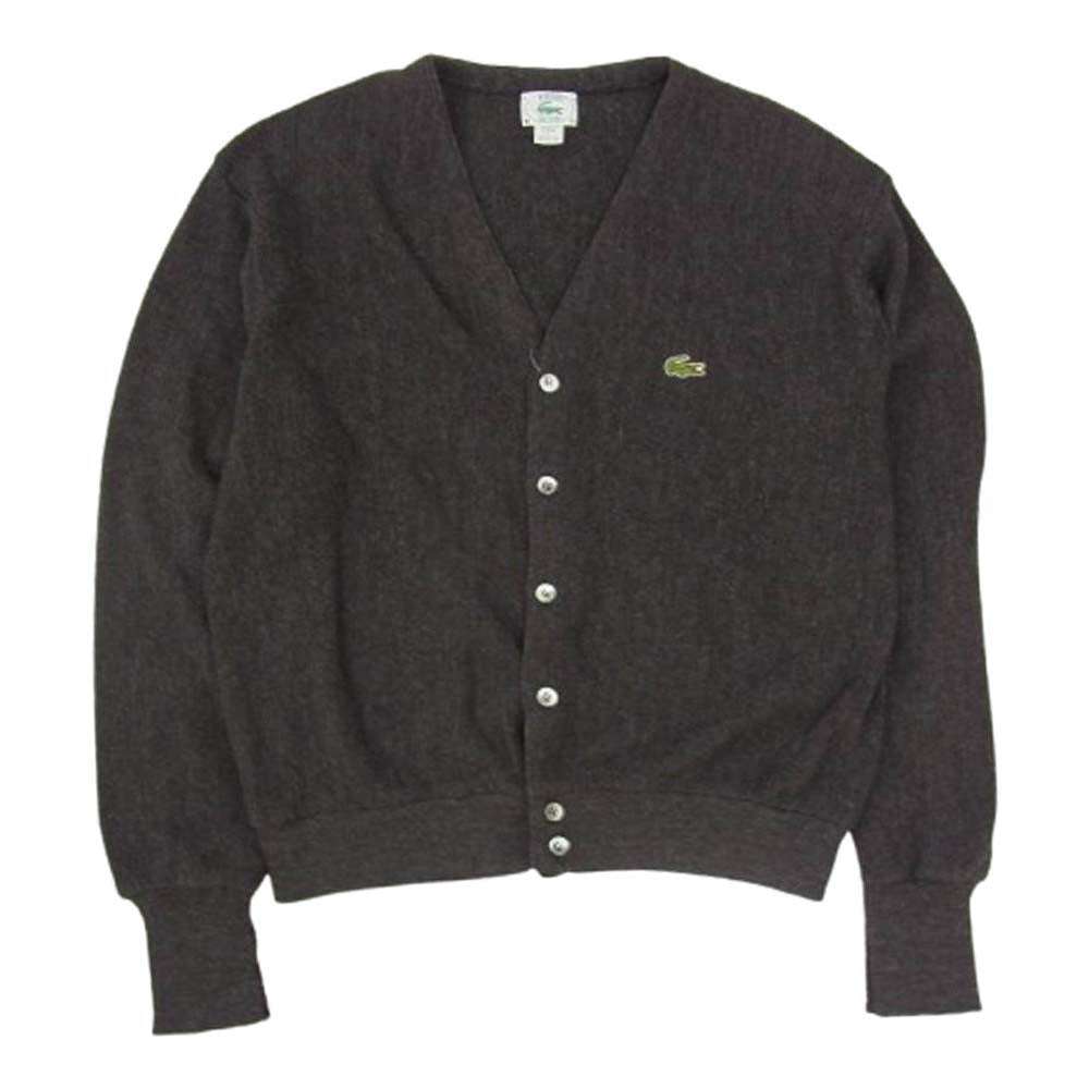 LACOSTE ラコステ USA製 IZOD アイゾッド ワニワッペン刺繍 オーロン 