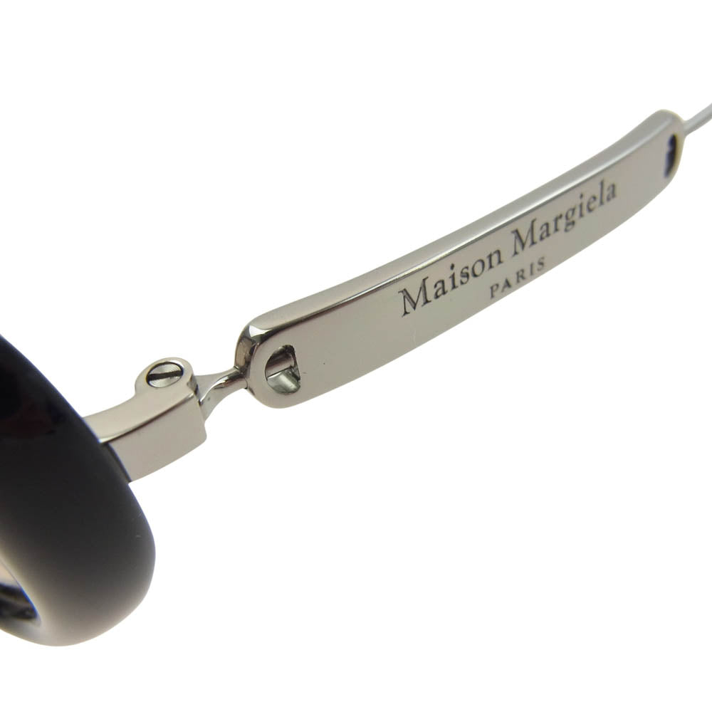MAISON MARTIN MARGIELA メゾンマルタンマルジェラ MM215 01 × Gentle Monster ジェントルモンスター ラウンド フレーム サングラス メガネ 眼鏡 アイウェア ブラック系【中古】
