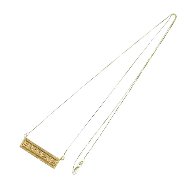 supreme 14k gold pendant ネックレス　トップのみ SS18 Supreme Justice 14K Gold Pendant シュプリームネックレス